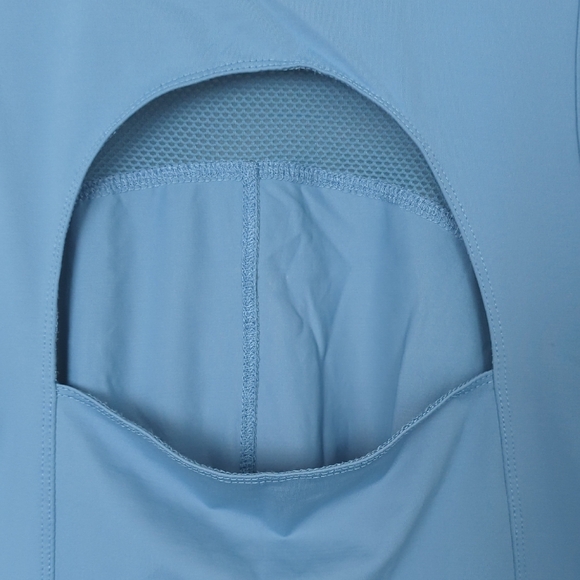 Lija Sky Blue Sports Top - Picture 5 of 8